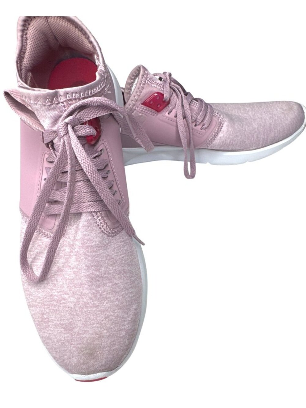 Reebok Womens Pink Athletic Sneakers Size 7.5